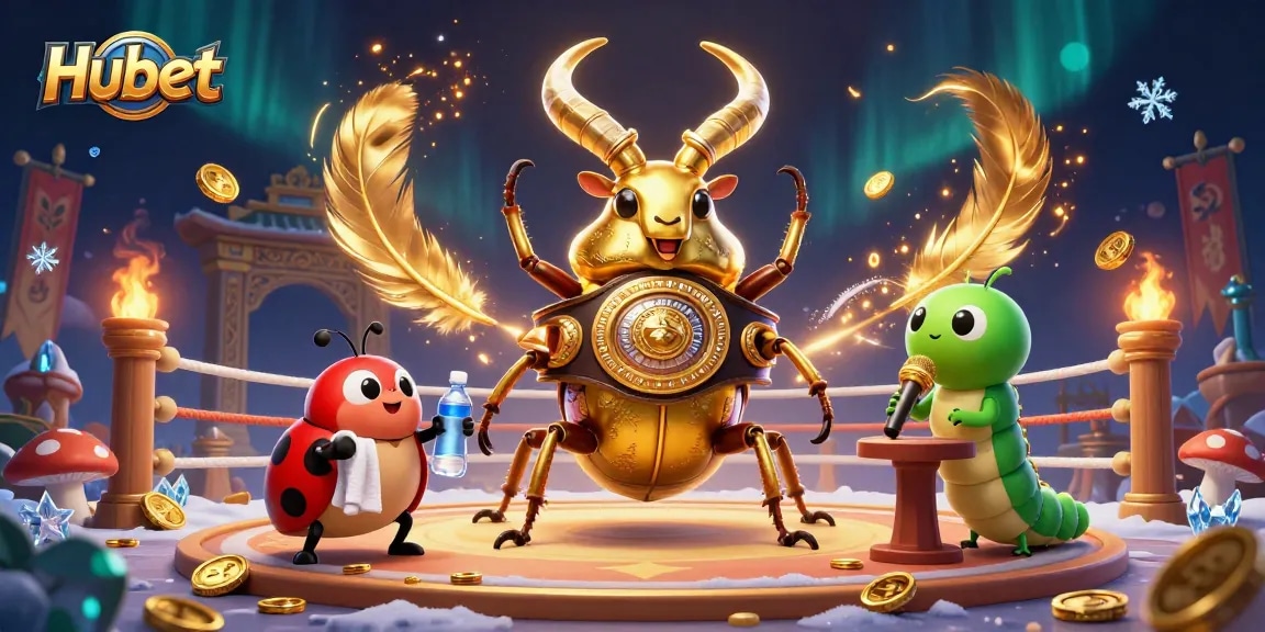 Engage with thrilling online casino gaming at Hubet, featuring dynamic animations and vibrant scenes.