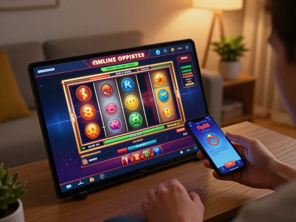Play Fly88's exciting slot games on mobile for an engaging online gambling experience