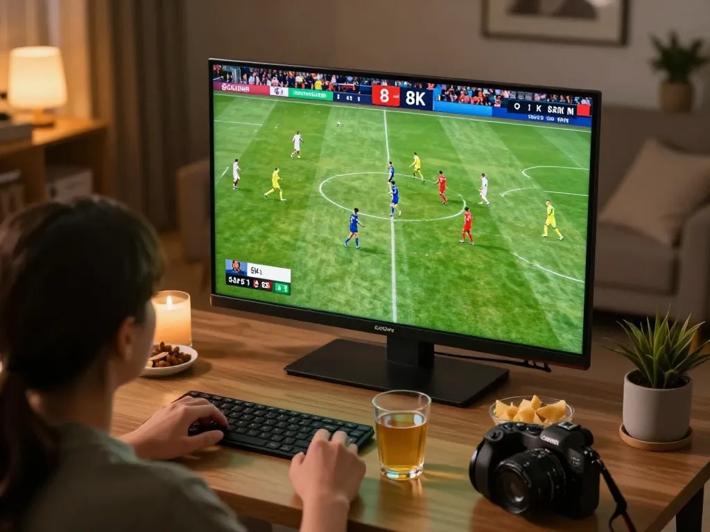 SOCOLIVE offers a thrilling live soccer viewing experience, showcasing strategic gameplay in 8K.