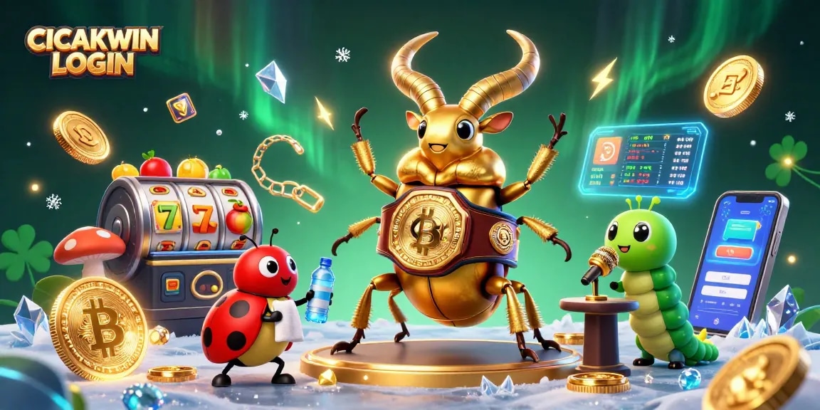 Experience thrilling wins with CICAKWIN LOGIN in a dynamic, colorful casino showdown!