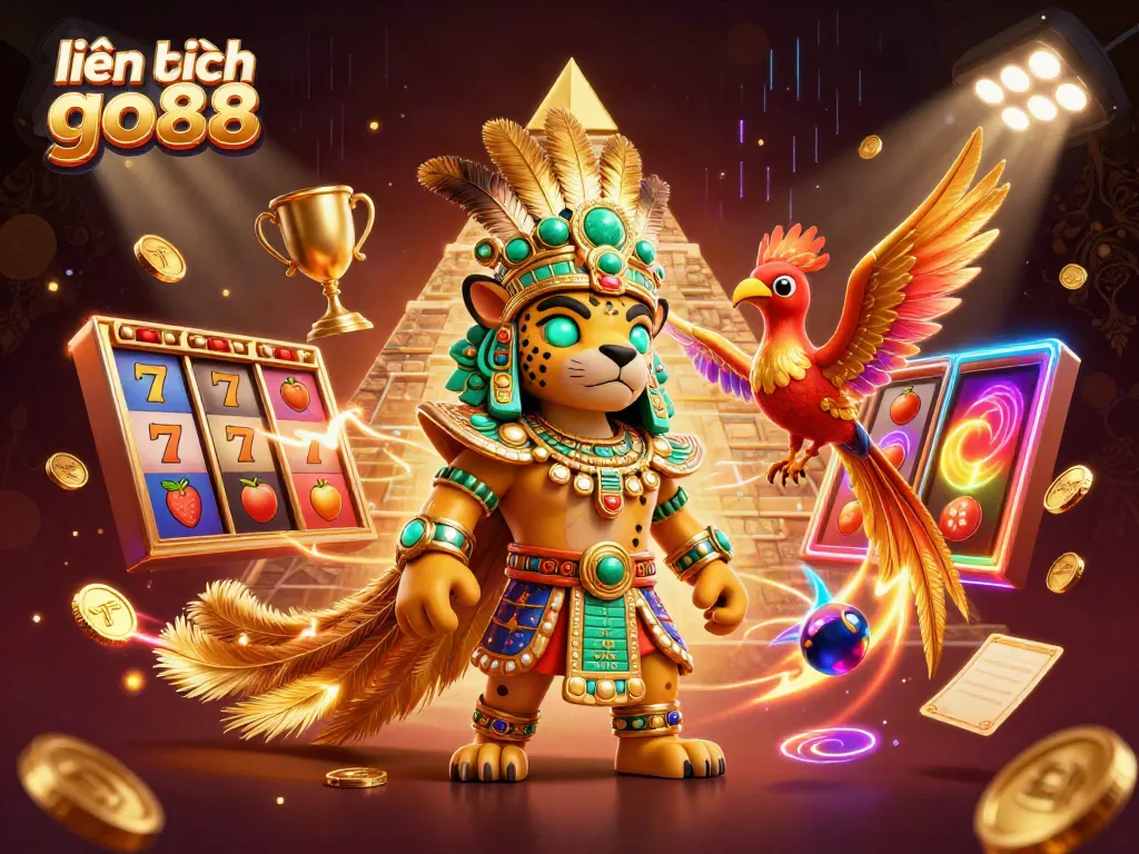Experience the excitement at the liên hệ go88 casino, where Mayan motifs meet vibrant slot machine frenzy!