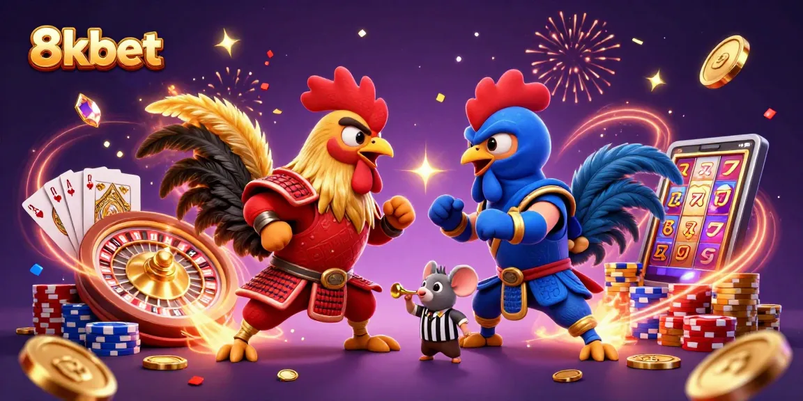Win big with 8xbet while enjoying a dynamic standoff between samurai and ninja roosters.
