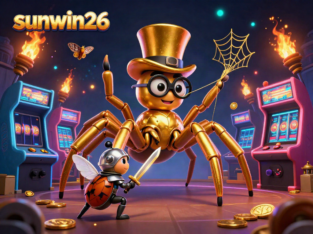Experience thrilling games with sunwin26's vibrant 3D casino world featuring exciting characters.