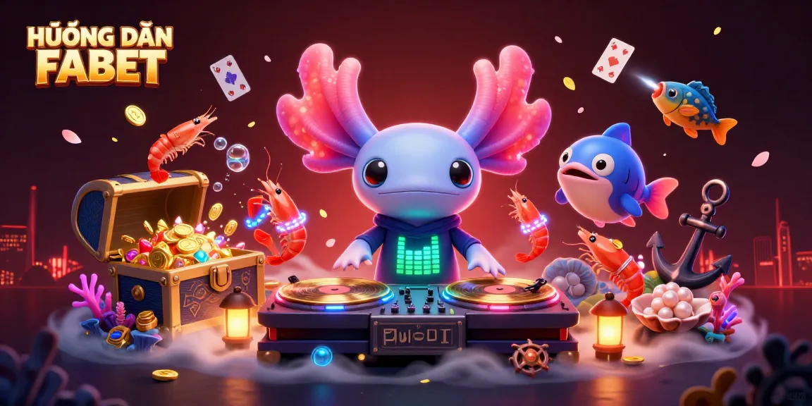 Experience thrilling gaming moments in HƯỚNG DẪN FABET with vibrant casino-themed underwater visuals.