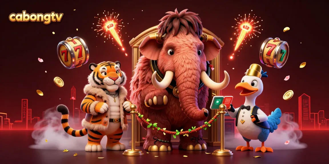 Experience thrilling action at cabongtv with dazzling casino adventures featuring colorful slot reels and joyous characters.