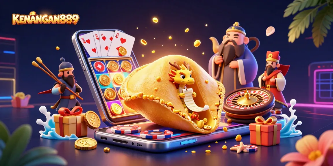 Experience the thrill of winning at KENANGAN889 with a dynamic digital gaming scene.