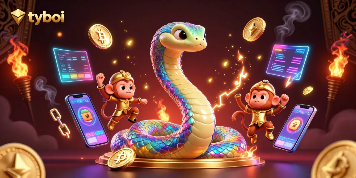 Engage in thrilling games at Tyboi, featuring vibrant characters and stunning casino elements.