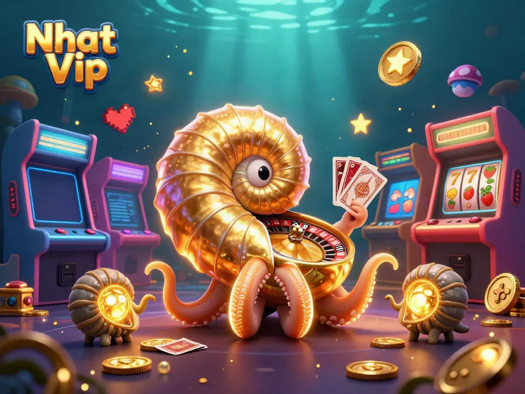 Nhat Vip engages players with exciting slot machines and golden rewards.