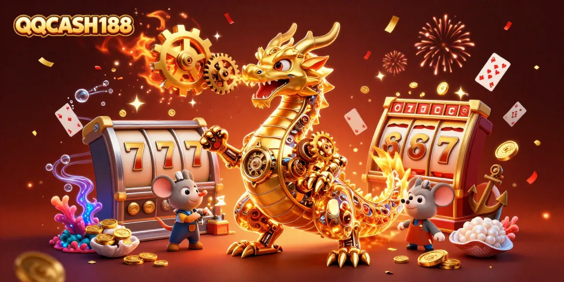 Experience QQCASH188 with a fun 3D casino adventure featuring vibrant characters and exciting elements.