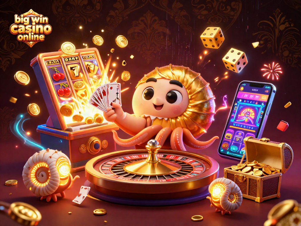 Experience thrilling moments at big win casino online with vibrant casino elements and immersive visuals.