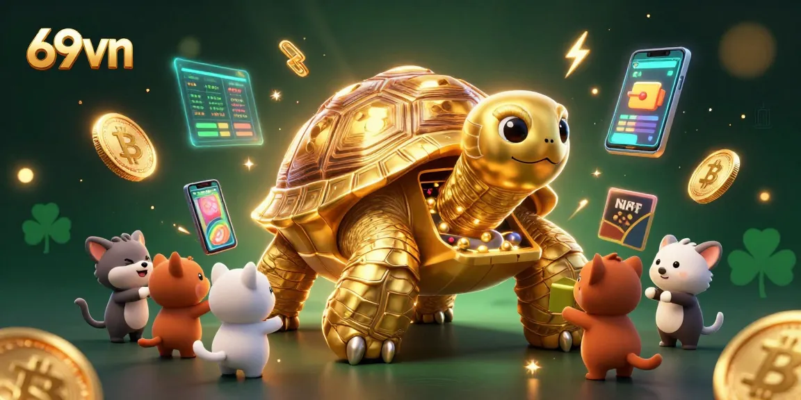 Experience the excitement of gambling with engaging 69vn characters in a vibrant casino scene.
