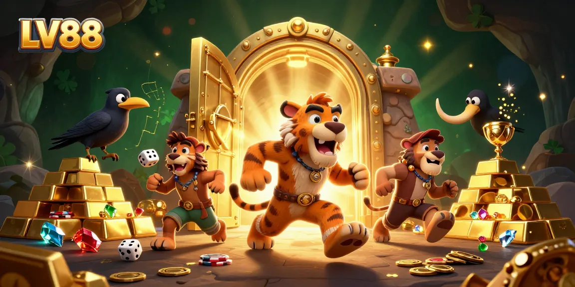Experience thrilling gameplay at LV88 with our unique prehistoric casino adventure featuring charming characters and dazzling prizes.